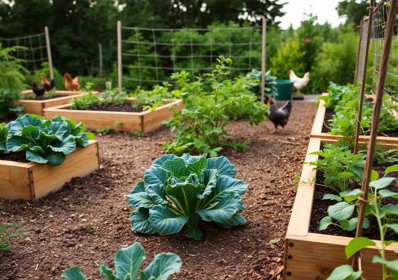 Food Sovereignty systems working on a family homestead